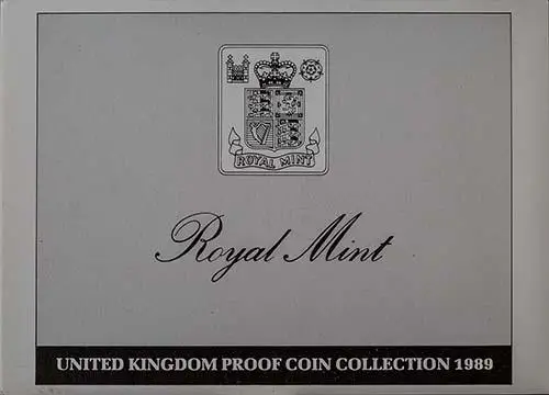 1989 Whole Coin Set UK Annual Proof - Standard 20507