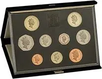1989 Whole Coin Set UK Annual Proof - Standard 20508