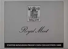 1989 Whole Coin Set UK Annual Proof - Standard 20507