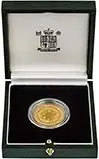 1997 Shoulders of Giants £2 Gold Proof Bimetallic reverse with box reverse