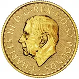 2024 Britannia 0.5 oz Gold Coin obverse crop chards image