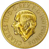 2025 Gold Britannia 1 oz Bullion Coin obverse