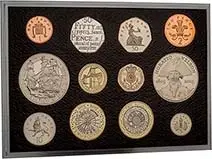 2005 Whole Coin Set UK Annual Proof - Standard