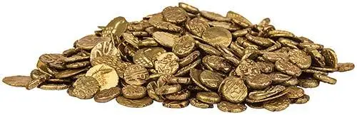 Gold India Fanam 21639