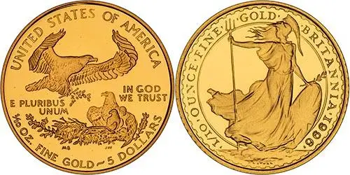 1996 Ladies of Freedom Gold Proof 2 Coin Set  22029