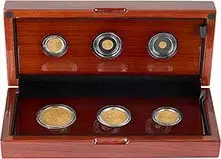 2017 6-Coin Gold Proof Britannia Set