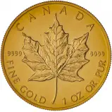1993 Gold Maple Leaf 1 oz $50 Bullion Coin 