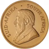 1980 Gold Proof 1 oz Krugerrand Coin  obverse
