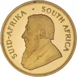 1983 Gold Proof 1 Ounce Krugerrand Coin in Capsule obverse