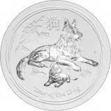2018 Year of the Dog Perth Mint Lunar 10 Kg Silver Bullion Coin