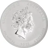 2018 5 oz Silver Coin Lunar Year of the Dog Perth Mint Bullion 21284
