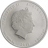 2018 1 oz Silver Coin Lunar Year of the Dog Perth Mint Bullion 24604