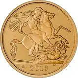 2018 Gold Proof Half Sovereign 24616