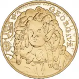 2014 300th Anniversary of the Coronation of King George Alderney Gold Proof £5