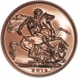 2014 Gold Sovereign Bullion Coin