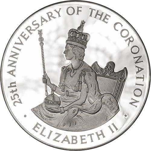 1978 Silver Twenty Five Dollars ($25) Silver Proof Jamaica