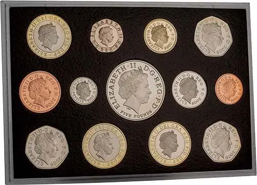 2006 Whole Coin Set UK Annual Proof - Standard 22954