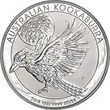 2018 10 oz Silver Coin Kookaburra Perth Mint Bullion