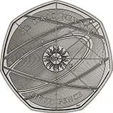 2017 UK Coin 50p BU Sir Isaac Newton