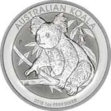 2018 1 oz Silver Koala Perth Mint Bullion Coin