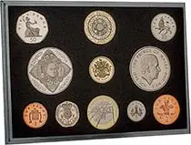 2008 Whole Coin Set UK Annual Proof - Standard