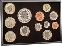 2009 Whole Coin Set UK Annual Proof - Standard 22837