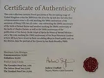2009 Whole Coin Set UK Annual Proof - Standard 22839