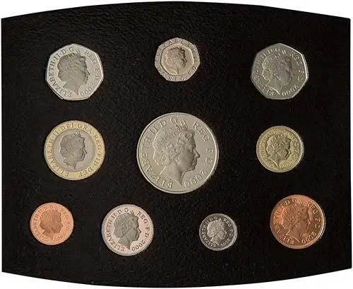 2000 Whole Coin Set UK Annual Proof - Executive 21060