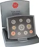 2000 Whole Coin Set UK Annual Proof - Executive