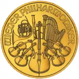 2008 Gold 1 oz Philharmonic Bullion Coin