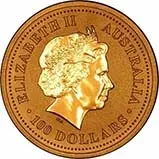 2006 1 oz Gold Coin Lunar Year of the Dog Perth Mint Bullion Coloured 24520