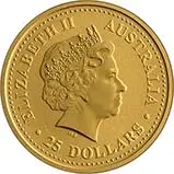 2006 0.25 oz Gold Coin Lunar Year of the Dog Perth Mint Bullion Coloured 20795
