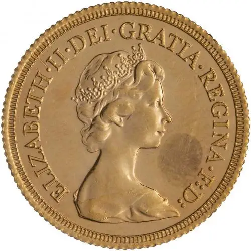 Gold Grade C Full Sovereign Best Value Coin Single Secondary Market United Kingdom Assorted Grade C obverse