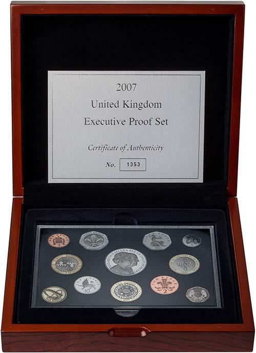 THE UNITED KINGDOM PROOF COIN SET（2011年） 2011 Annual Silver Proof UK 14 Coin Set Royal Mint