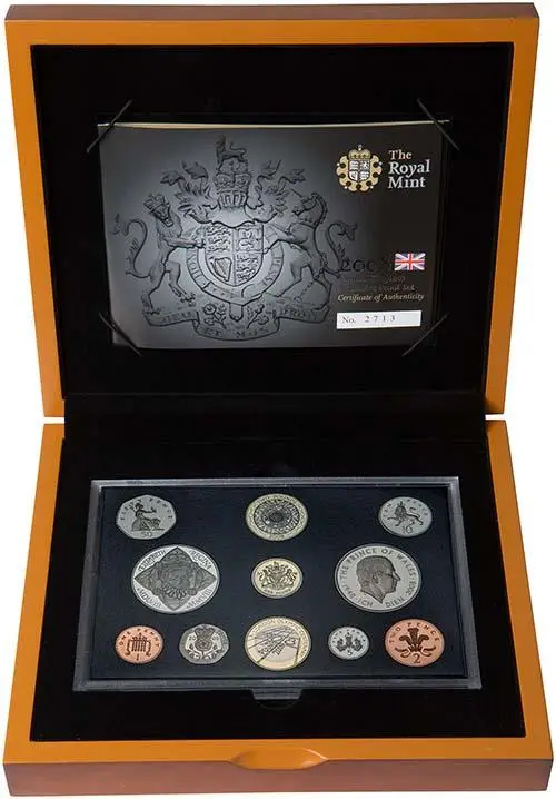 2008 Whole Coin Set UK Annual Proof - Executive 22981
