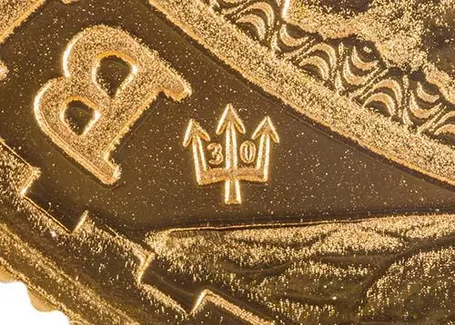 2017 1 oz Gold Coin Britannia Bullion 30th Anniversary 23720
