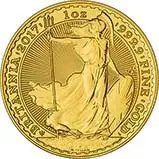 2017 1 oz Gold Coin Britannia Bullion 30th Anniversary