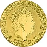 2017 1 oz Gold Coin Britannia Bullion 30th Anniversary 23721