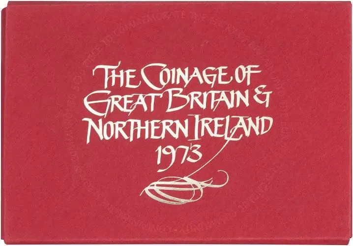1973 Base Metal Proof Annual Standard Coin Set envelope