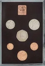 1974 Whole Coin Set UK Annual Proof - Standard 23439