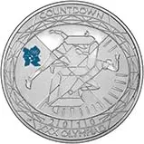 2010 UK Coin £5 / Crown Silver Proof Countdown to the Olympics 20942
