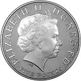 2011 UK Coin £5 / Crown Silver Proof Countdown to the Olympics 21998