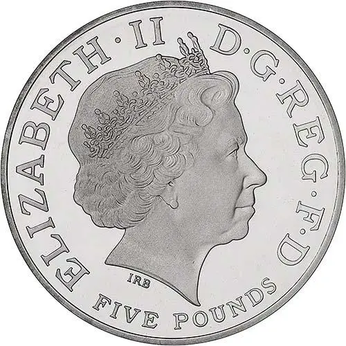 2009 UK Coin £5 / Crown Silver Proof Piedfort Countdown to the Olympics 24835