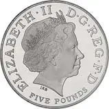2009 UK Coin £5 / Crown Silver Proof Piedfort Countdown to the Olympics 24835