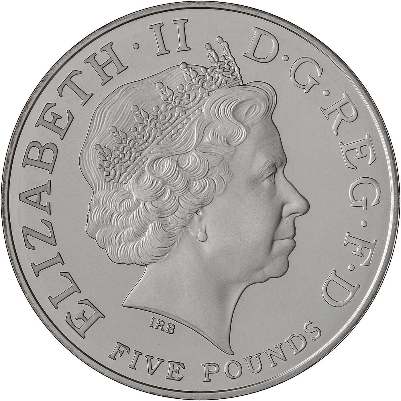 2008 Queen Elizabeth I £5 Silver Proof Piedfort Coin l Chard