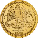  Isle of Man 2008 Gold 1 oz Angel Bullion Coin