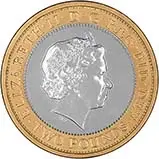 2015 UK Coin £2 BU The Royal Navy 21561