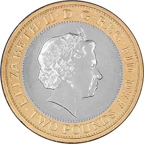 2014 UK Coin £2 BU Outbreak of WWI 22455