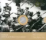 2014 UK Coin £2 BU Outbreak of WWI