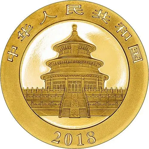 2018 30g Gold Coin Panda Bullion 21195